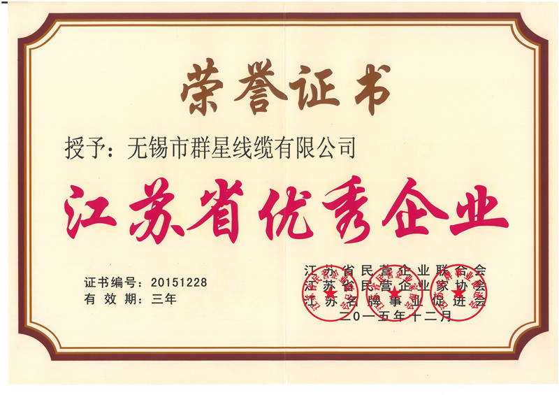 10.15 Excellent Enterprises in Jiangsu Province